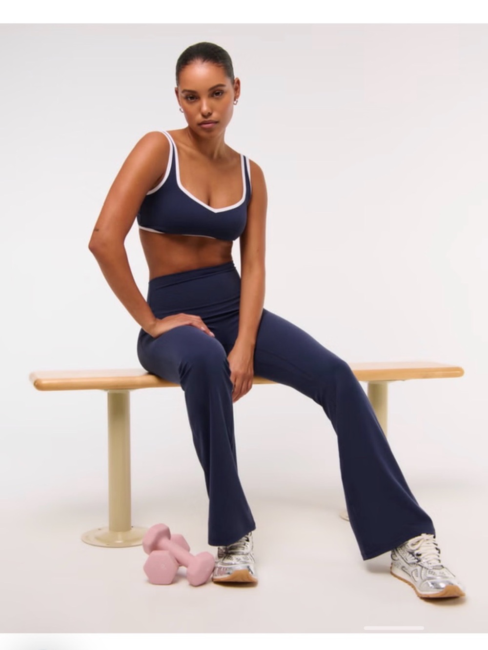 YPB Abercrombie & Fitch studioFLEX flare leggings
